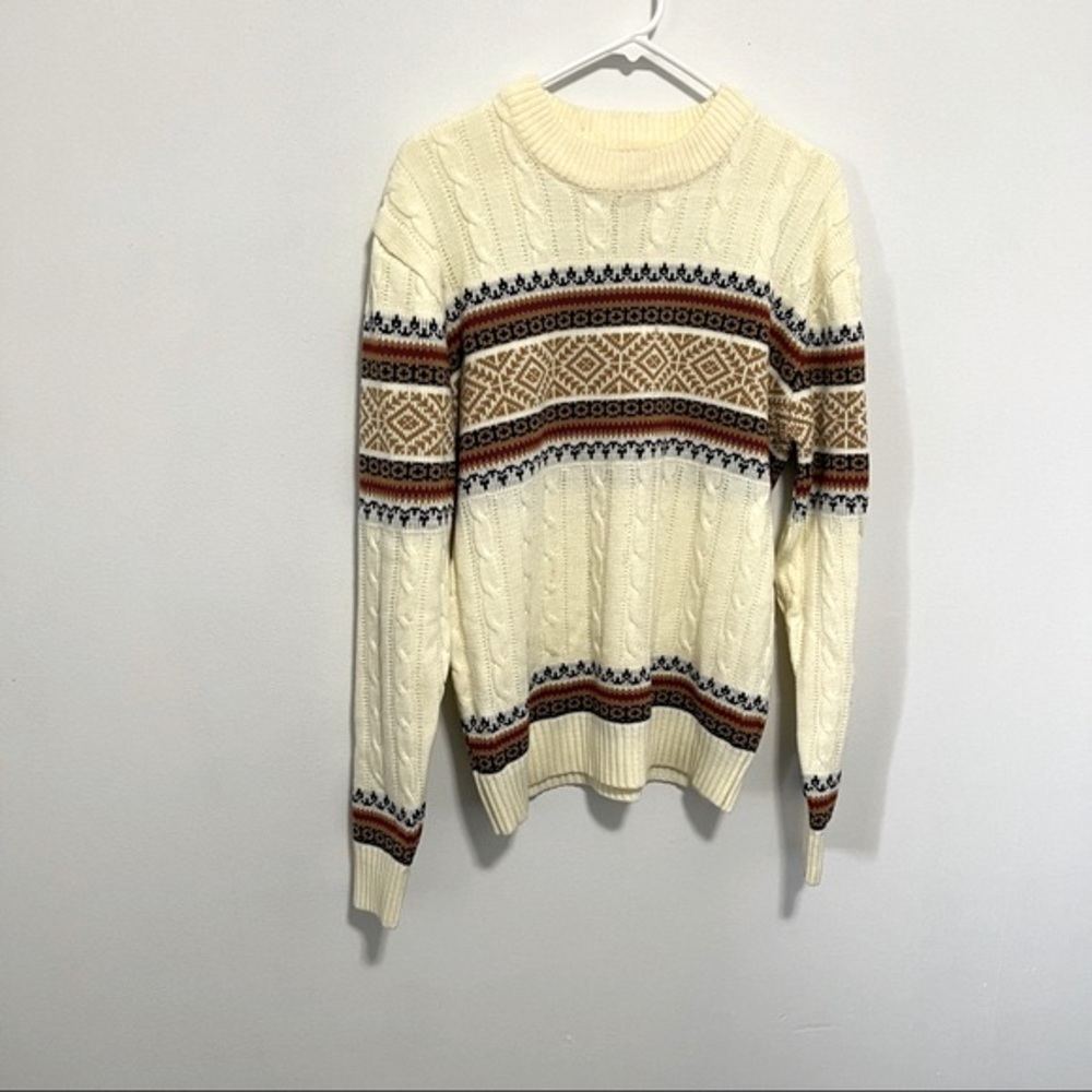 Andhurst mens Nordic cream swear Sz L